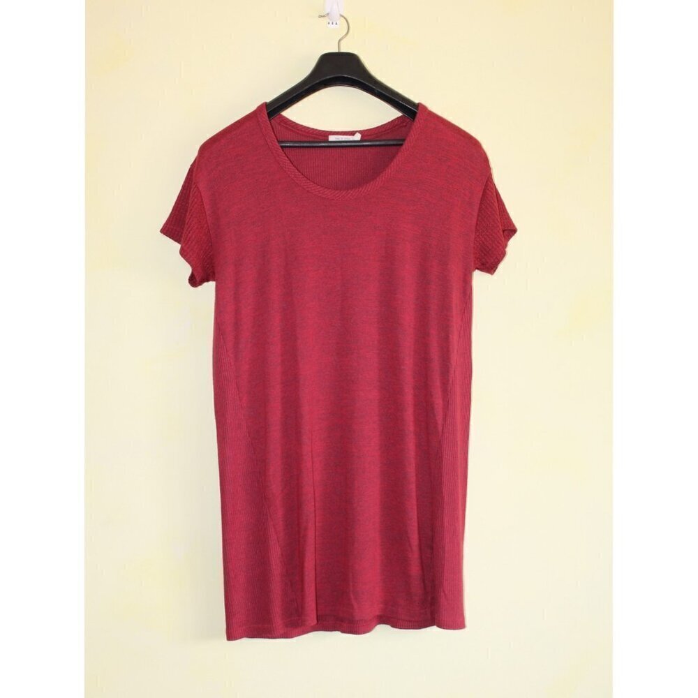 Rag & Bone Clara Mixed-Texture T-Shirt Mini Dress… - image 5